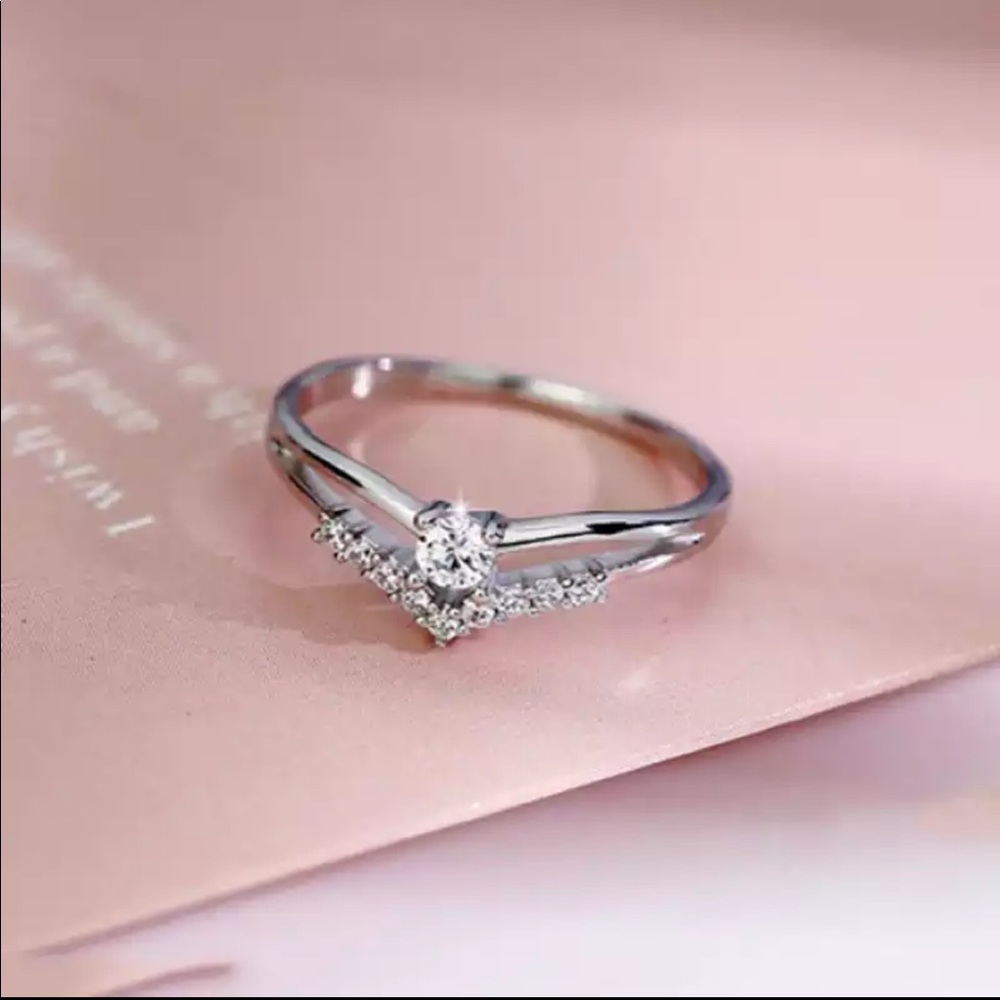 New Rings For Women AAA White Zircon Cubic - Picture 2 of 5